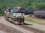 Coal Train Passing Mixed Freight